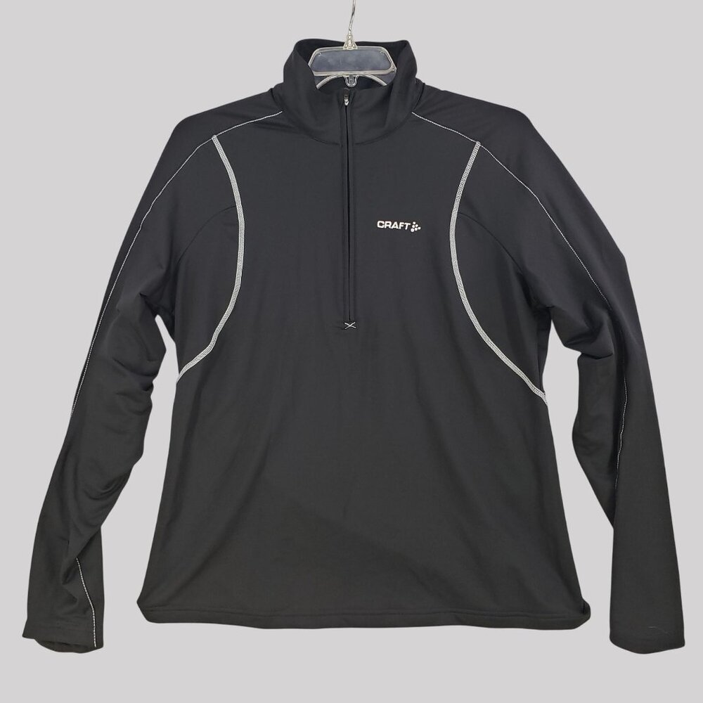 Craft Mens L2 Insulation Black Long Sleeve Zip-Up XXL